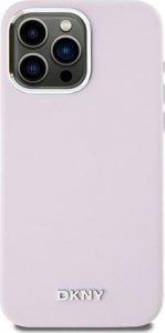 DKNY DKNY DKHMP15XSMCHLP iPhone 15 Pro Max 6.7" różowy/pink hardcase Liquid Silicone Small Metal Logo MagSafe 1