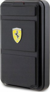Powerbank Ferrari Ferrari Powerbank Bezprzewodowy 15W FEPB10MSPLEK 10000 mAh z funkcją standu czarny/black Metal Logo MagSafe 2
