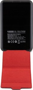 Powerbank Ferrari Ferrari Powerbank Bezprzewodowy 15W FEPB10MSPLEK 10000 mAh z funkcją standu czarny/black Metal Logo MagSafe 4