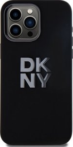 DKNY DKNY DKHCP15LSMCBSK iPhone 15 Pro 6.1" czarny/black hardcase Liquid Silicone Metal Logo 1