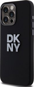 DKNY DKNY DKHCP15LSMCBSK iPhone 15 Pro 6.1" czarny/black hardcase Liquid Silicone Metal Logo 2