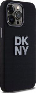 DKNY DKNY DKHCP15LSMCBSK iPhone 15 Pro 6.1" czarny/black hardcase Liquid Silicone Metal Logo 4