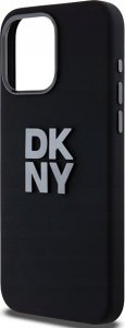 DKNY DKNY DKHCP15LSMCBSK iPhone 15 Pro 6.1" czarny/black hardcase Liquid Silicone Metal Logo 6