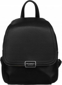 Peterson Klasyczny plecak damski ze skóry ekologicznej z klapką - Peterson NoSize 2