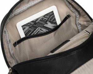 Peterson Klasyczny plecak damski ze skóry ekologicznej z klapką - Peterson NoSize 6