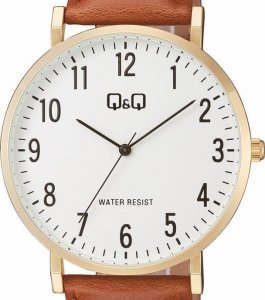 Zegarek Q&Q Zegarek QQ C43A-003P Męski Klasyczny Biała Tarcza SLIM 5