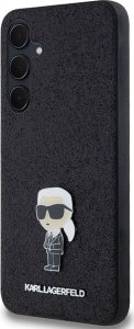 Karl Lagerfeld Etui Karl Lagerfeld KLHCSA35GKNPSK Samsung Galaxy A35 hardcase Fixed Glitter Ikonik Logo Metal Pin czarny/black 2