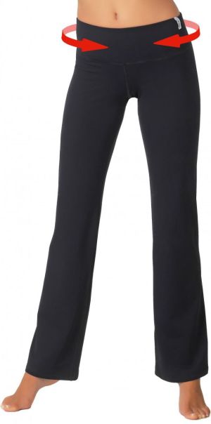 Gwinner Spodnie damskie Flat Stomach Pants Climaline czarne r. S 3