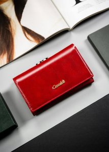 4U Cavaldi Portfel damski średnich rozmiarów ze skóry naturalnej i ekologicznej - 4U Cavaldi NoSize 2