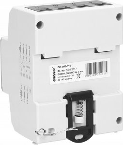 Orno Licznik energii elektrycznej Orno OR-WE-516 3-faz Port RS-485 Din TH-35mm biały 3