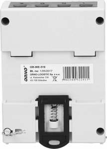 Orno Licznik energii elektrycznej Orno OR-WE-516 3-faz Port RS-485 Din TH-35mm biały 7