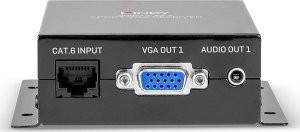 System przekazu sygnału AV Lindy 300m Cat.6 2 Port VGA Receiver 4