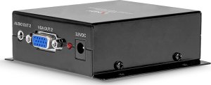 System przekazu sygnału AV Lindy 300m Cat.6 2 Port VGA Receiver 5