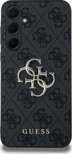 Guess Etui GUHCSA354GMGGR Samsung Galaxy A35 hardcase 4G Big Metal Logo czarny/black 3