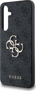 Guess Etui GUHCSA354GMGGR Samsung Galaxy A35 hardcase 4G Big Metal Logo czarny/black 6