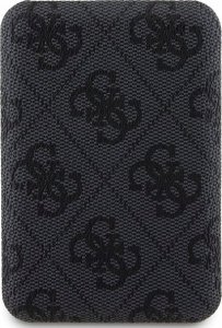 Powerbank Guess Guess 4G Leather Metal Logo MagSafe - Power Bank indukcyjny 5000 mAh 15W MagSafe (czarny) 2