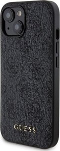 Guess Guess Bundle Pack MagSafe 4G Metal Gold Logo - Zestaw etui + Power Bank 5000mAh MagSafe iPhone 15 (czarny) 2