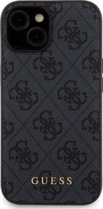 Guess Guess Bundle Pack MagSafe 4G Metal Gold Logo - Zestaw etui + Power Bank 5000mAh MagSafe iPhone 15 (czarny) 3