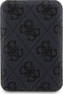 Guess Guess Bundle Pack MagSafe 4G Metal Gold Logo - Zestaw etui + Power Bank 5000mAh MagSafe iPhone 15 (czarny) 9