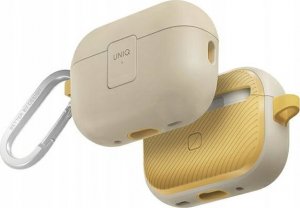 Uniq UNIQ etui Clyde Lock Case AirPods Pro 2 (2022/2023) beżowo-żółty/ivory-canary yellow 1