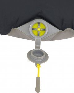 Outwell Mata samopompująca Sleepin Double 7.5 cm - black/grey Uniwersalny 2