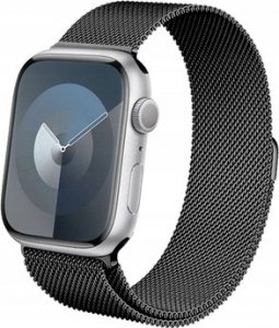 Crong Pasek Crong Milano Steel Apple Watch 4/5/6/7/8/9/SE/Ultra 42/44/45/49mm grafitowy 1