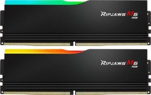 Pamięć G.Skill Ripjaws M5 RGB, DDR5, 96 GB, 5600MHz, CL40 (F5-5600J4040D48GX2-RM5RK) 1
