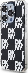 DKNY DKNY DKHCP15LHDLCEK iPhone 15 Pro 6.1" czarny/black hardcase IML Checkered Mono Pattern 2
