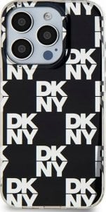 DKNY DKNY DKHCP15MHDLCEK iPhone 15 Plus / 14 Plus 6.7" czarny/black hardcase IML Checkered Mono Pattern 1