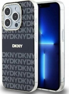 DKNY DKNY DKHMP13XHRHSEK iPhone 13 Pro Max 6.7" czarny/black hardcase IML Mono & Stripe MagSafe 1