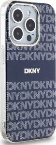 DKNY DKNY DKHMP15LHRHSEB iPhone 15 Pro 6.1" niebieski/blue hardcase IML Mono & Stripe MagSafe 4