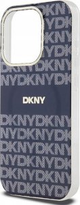 DKNY DKNY DKHMP15LHRHSEB iPhone 15 Pro 6.1" niebieski/blue hardcase IML Mono & Stripe MagSafe 6