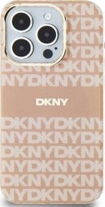DKNY DKNY DKHMP15MHRHSEP iPhone 15 Plus / 14 Plus 6.7" różowy/pink hardcase IML Mono & Stripe MagSafe 1