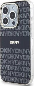 DKNY DKNY DKHMP15LHRHSEK iPhone 15 Pro 6.1" czarny/black hardcase IML Mono & Stripe MagSafe 2
