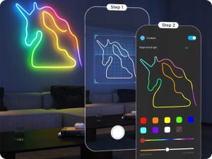 Taśma LED Govee Govee Neon 2 MATTER ohebný LED pásek (5m) - RGBIC 7