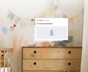 Ezviz Czujnik temperatury i wilgotności T51C 5
