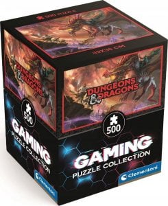 Clementoni CLE puzzle 500 Cubes Dungeons_Dragons 35561 1