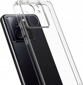 Crong Crystal Shield Cover Etui do Xiaomi 13T / 13T Pro przezroczysty 3