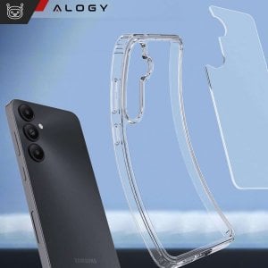 Alogy Etui do Samsung Galaxy A55 5G obudowa plecki futerał Hybrid Clear Case Alogy Przezroczyste 1