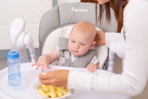 Caretero KRZESEŁKO + HUŚTAWKA INDIGO BLACK WINE 16