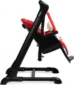 Caretero KRZESEŁKO + HUŚTAWKA INDIGO BLACK WINE 27