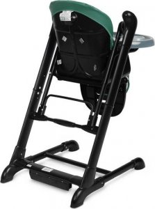 Caretero KRZESEŁKO + HUŚTAWKA INDIGO BLACK GREEN 23