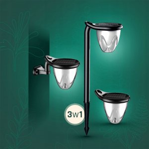 Wojnarowscy SOLARA BRILO 1W CCT ogrodowa lampa solarna Spectrum 3