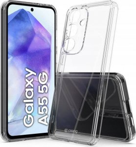 Crong Crong Crystal Shield Cover - Etui Samsung Galaxy A55 5G (przezroczysty) 1