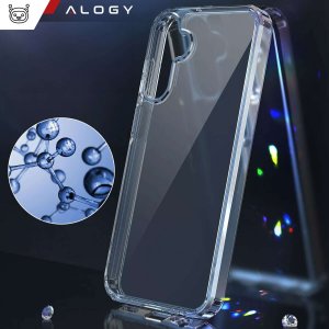 Alogy Etui do Samsung Galaxy A15 4G/5G, Galaxy A25 5G obudowa plecki futerał Hybrid Clear Case Alogy Przezroczyste 1