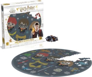 Harry Potter Harry Potter - Puzzle 500 elementów w ozdobnym pudełku (Christmas at Hogwarts) 2