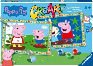 Ravensburger RAV CreArt dla dzieci Junior: Świnka Peppa 23570 1