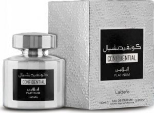 Lattafa LATTAFA CONFIDENTIAL PLATINUM (M/W) EDP/S 100ML 1