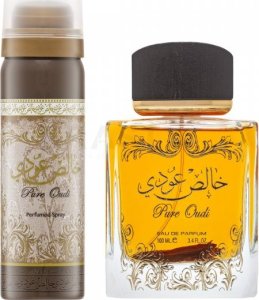 Lattafa LATTAFA DUO PURE OUDI (M/W) EDP/S 100ML + PERFUMED SPRAY 50ML 1