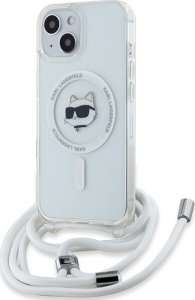 Karl Lagerfeld Karl Lagerfeld KLHMP14SHCCHNT iPhone 14 / 13 / 15 6.1" hardcase transparent IML Choupette Head & Cord Magsafe 1